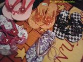 Chinelo Decorado Diversos com Fita Cetim ou Fio de Seda